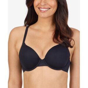 #1109 Dkny Lace Comfort Demi Bra DK7081 - Black
